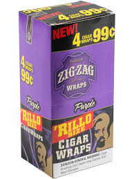 ZIG-ZAG RILLO PURPLE 4/.99