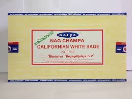 NAG CHAMPA INCENSE CALIFORNIAN WHITE SAGE
