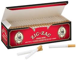 ZIG-ZAG ORIG KING SIZE CIG. FILTER TUBES  200CT