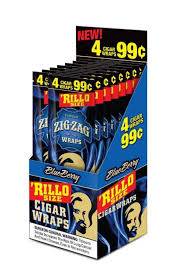 ZIG-ZAG RILLO BLUEBERRY 4/.99