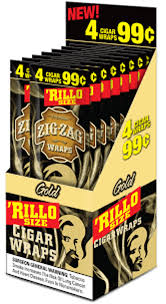 ZIG-ZAG RILLO GOLD 4/.99