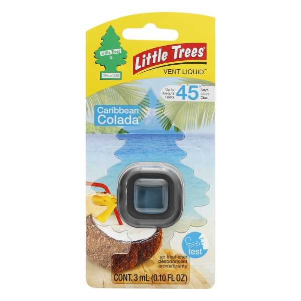 LITTLE TREE VENT LIQUID- CARIBBEAN COLADA
