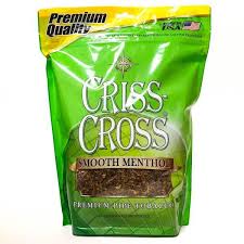 CRISS-CROSS PIPE TOBACCO SMOOTH MENTHOL  6OZ