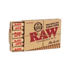 RAW PRE-ROLLED CONE TIPS PERFECTO