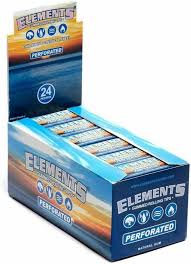 ELEMENTS GRAIN CUT GUMMED TIPS PERFORATED 24/BOX