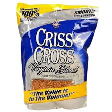 CRISS-CROSS V.B MEGA SMOOTH PIPE TOB  16OZ