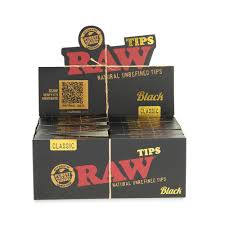 RAW TIPS CLASSIC BLACK 50 CT