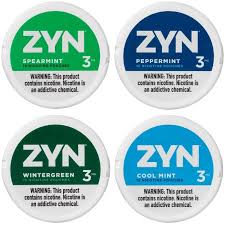 ZYN MENTHOL 3MG  15 NICOTINE POUCHES