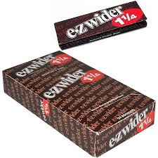 e-z wider Brown 1 1/4 Rolling Papers(24)
