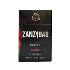 ZANZIBAR CLOVE NON TOBACCO SMOKES BLACK