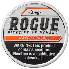 ROGUE POUCH 3MG MANGO 5CT