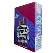 BLUNT PLATINUM BERRIES 2 CIGAR WRAPS