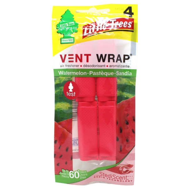 LITTLE TREE CAR FRESHENER - WATERMELON vent wrap