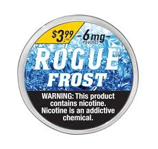 ROGUE POUCH 6MG FROST  5CT $3.99