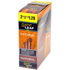 GAME LEAF  2-$1.29 NATURAL 