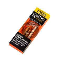 GAME 4 CIGARS- WHITE PEACH