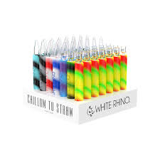 WHITE RHINO FLIP CHILUM TO STRAW 49 CT