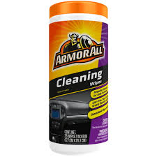 ARMOR ALL CLEANING WIPES 25'S JAR