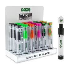 OOZE SLIDER GLASS BLUNT DISPLAY 18CT