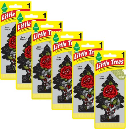 LITTLE TREE CAR FRESHENER - ROSE THORN