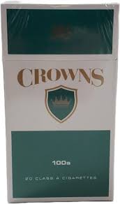 CROWNS DARK GREEN 100 BOX (G)