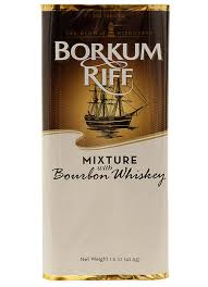 BORKUM RIFF PIPE TOBACCO BOURBON WHISKEY