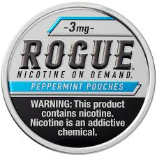 ROGUE POUCH 3MG PEPPERMINT 5CT