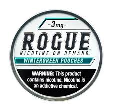 ROGUE POUCH 3MG WINTERGREEN 5CT
