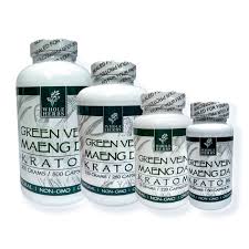 WHOLE HERBS GREEN VEIN MAENG DA 300GM 500CT CAPS