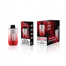 VIHO SOUR RASPBERRY BUBBLE GUM 10K PUFFS