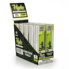 HYDE EDGE RECHARGE HONEY DEW PUNCH 3300  10PACK