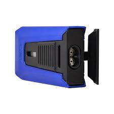 COLIBRI SLIDE DOUBLE-JET LIGHTER BLACK+BLUE