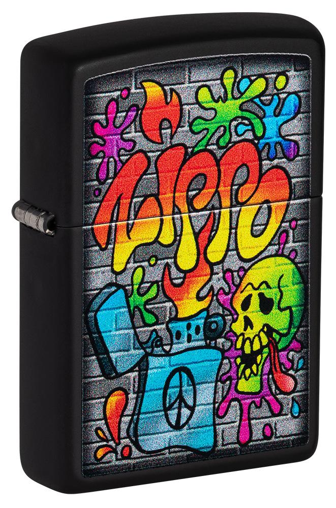 ZIPPO STREET ART DESIGN