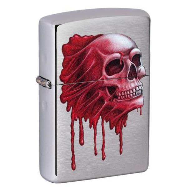 ZIPPO SKULL DESIGN
