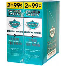 SWISHER SWEETS CLASSIC TROPICAL FUSION  2/99CENTS