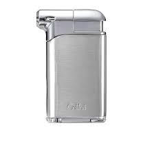 COLIBRI PACIFIC AIR PIPE LIGHTER CHROME+CHROME