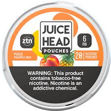 JUICE HEAD PEACH PINEAPPLE MINT 6MG 5CT