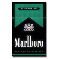 MARLBORO 72 BLACK MENTHOL BOX