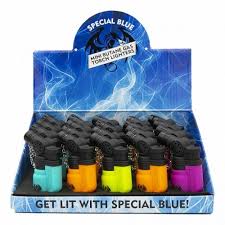 SPECIAL BLUE MINI RUBBER LIGHTERS (20)