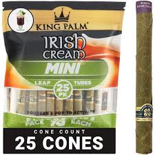 KING PALM OOZE CONES IRISH CREAM MINI SIZE  (15)