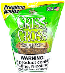 CRISS-CROSS PIPE TOBACCO SMOOTH MENTHOL 16OZ