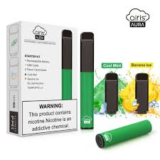 AIRIS AURA COOL MINT+BANANA ICE (1000X2)