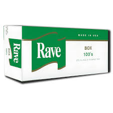 RAVE MENT DARK GREEN 100'S BOX (D)