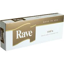 RAVE GOLD 100'S BOX (D)