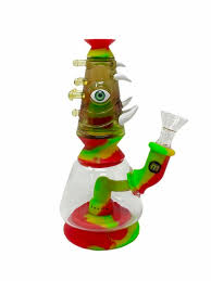MAJELO SILICONE 7 PLANKTON WATER PIPE