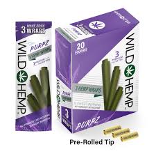 WILD HEMP PURPZ HEMP WRAPS 4 FOR 99c