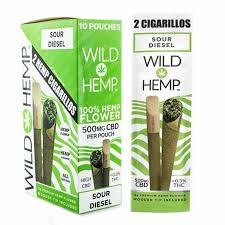 WILD HEMP CIGARILLOS SOUR DIESEL
