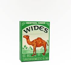 CAMEL WIDES GREEN 85 BOX MEN