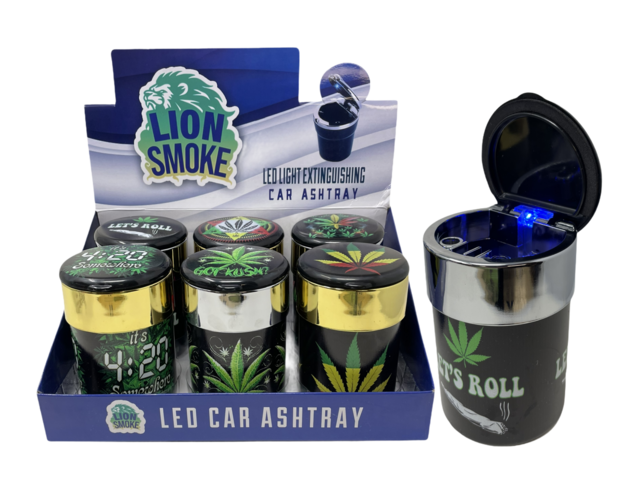 LION SMOKE LED CAR ASHTRAY (6)