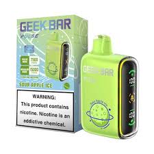 GEEK BAR PULSE 7500/15K SOUR APPLE ICE